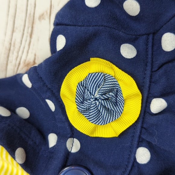 Carter's Navy/White Polka Dot Jacket 6M - Picture 6 of 7